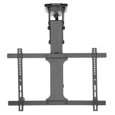 Maclean Elektrický stropný TV držiak, pre šikmé steny 32"-70" 35kg max diaľkové ovládanie Maclean MC-880 max VESA 600x411