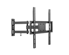 slomart Kruger & Matz nástenný držiak pre LED TV 32-55 palcov čierny (vertikálne a horizontálne nastavenie)