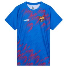 FAN SHOP SLOVAKIA Športové tričko FC Barcelona, modré, nápis BARCA | M