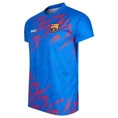 FAN SHOP SLOVAKIA Športové tričko FC Barcelona, modré, nápis BARCA | M