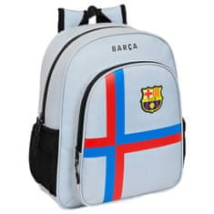 FAN SHOP SLOVAKIA Batoh FC Barcelona, dve komory, sivý, znak FCB, 13 l