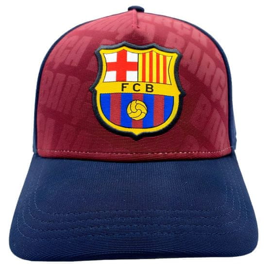 FAN SHOP SLOVAKIA Detská šiltovka FC Barcelona, modro-vínová, 51-57 cm