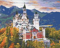 ZUTY Maľovanie podľa čísel - ZÁMOK NEUSCHWANSTEIN YES 80x100 cm