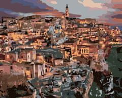 ZUTY Maľovanie podľa čísel - MESTO MATERA NO 80x100 cm