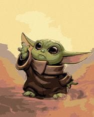 ZUTY Diamantové maľovanie - BABY YODA YES 40x50 cm