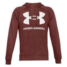 Under Armour Mikina višňová 178 - 182 cm/M Rival Fleece Big Logo