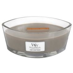 Woodwick Sviečka Woodwick loď, vôňa piesok a naplavené drevo - 453g