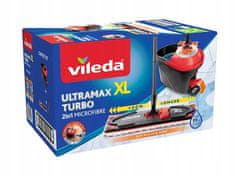 VILEDA Rotačný plochý mop Turbo XL s vedrom ultramax