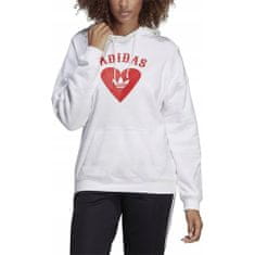 Adidas Mikina biela 152 - 157 cm/XS Vday Hoodie