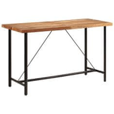 Petromila vidaXL Barový stôl 180x70x107 cm masívna akácia a železo