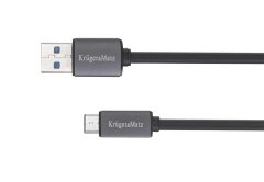 slomart KM0348 Kábel USB zástrčka 3.0V - zástrčka typu C 5G 1.0 Kruger&Matz