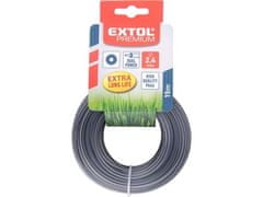 Extol Premium Žacia struna do kosačky (8870904) 2,4mm, 15m, kruhový profil, nylón, nylon PA66