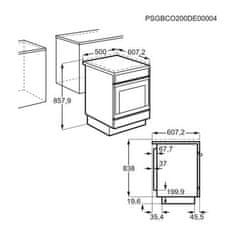 Electrolux Indukčný sporák LKI564201K