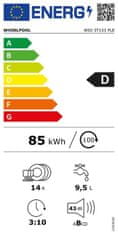 Whirlpool Vstavaná umývačka riadu WIO 3T133 PLE