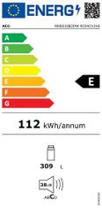 AEG Monoklimatická chladnička RKB333E2DW