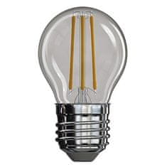 EMOS LED žiarovka ZF1121 LED žárovka Filament Mini Globe 3,4W E27 neutrální bílá