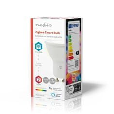 Nedis Chytrá žárovka SmartLife Zigbee 3.0, GU10, 4, 7 W, RGB