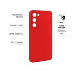 FIXED Kryt na mobil na Samsung Galaxy S23 - červený