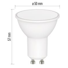 EMOS Chytrá LED žárovka ZQZ832R GoSmart MR16 4, 8 W GU10 ZigBee RGBCCT