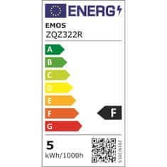 EMOS Chytrá LED žárovka ZQZ322R GoSmart Candle 4, 8 W E14 ZigBee RGBCCT