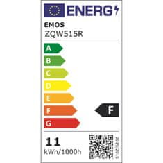 EMOS Chytrá LED žárovka ZQW515R GoSmart A60 11 W E27 Wi-Fi RGBW