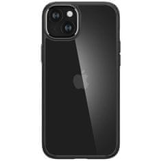 Spigen Kryt na mobil Crystal Hybrid na Apple iPhone 15 Plus - černý/ průhledný