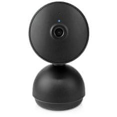 Nedis IP kamera SmartLife vnitřní, Wi-Fi, Full HD, funkce otáčení - černá