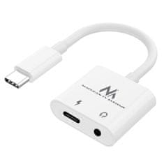 Maclean USB Type-C adaptér – 3,5 mm mini jack s Power Delivery (PD) 30 W Maclean, MCTV-848