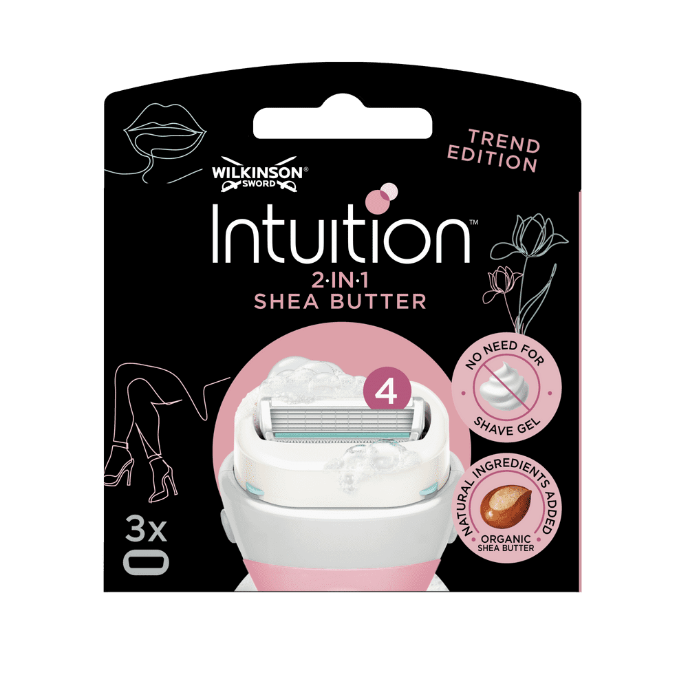 Wilkinson Sword Intuition Shea Butter náhradná hlavica (3 ks)