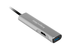 slomart Adaptér (HUB) USB typu C na port HDMI/USB3.0/SD/MicroSD/C