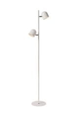 LUCIDE SKANSKA - Stojacia lampa - LED Dim. - 2x5W 3000K - Biela