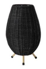 LUCIDE COLIN - Stolná lampa - Ø 22 cm - 1xG9 - Čierna