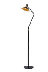 LUCIDE PEPIJN - Stojacia lampa - Ø 23 cm - 1xE14 - 3 StepDim - Black