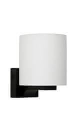 LUCIDE JENNO - Nástenné svietidlo Kúpeľňové - 1xG9 - IP44 - Čierne
