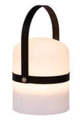 LUCIDE LITTLE JOE - Stolná lampa Outdoor - Ø 10 cm - LED Rozm. - 1x0,3W 3200K - IP44 - 3 StepDim - Čierna
