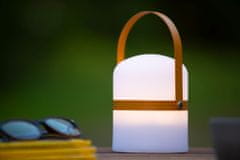 LUCIDE LITTLE JOE - Stolná lampa Outdoor - Ø 10 cm - LED Rozm. - 1x0,3W 3200K - IP44 - 3 StepDim - Hnedá