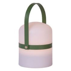 LUCIDE LITTLE JOE - Stolná lampa Outdoor - Ø 10 cm - LED Rozm. - 1x0,3W 3200K - IP44 - 3 StepDim - Zelená