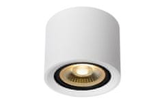 LUCIDE FEDLER - Stropné bodové svietidlo - Ø 12 cm - LED Dim to warm - GU10 - 1x12W 2200K/3000K - White