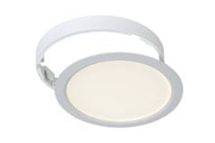 LUCIDE TENDO-LED - Zapustené stropné svietidlo - Ø 22 cm - LED - 1x18W 3000K - Biele