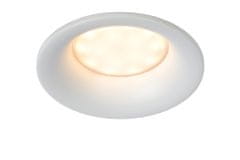 LUCIDE ZIVA - Zápustné bodové svietidlo Kúpeľňa - Ø 8,5 cm - 1xGU10 - IP44 - Biela