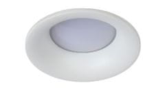 LUCIDE ZIVA - Zápustné bodové svietidlo Kúpeľňa - Ø 8,5 cm - 1xGU10 - IP44 - Biela