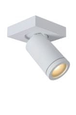 LUCIDE TAYLOR - Stropné bodové svietidlo Kúpeľňa - LED Dim to warm - GU10 - 1x5W 2200K/3000K - IP44 - White