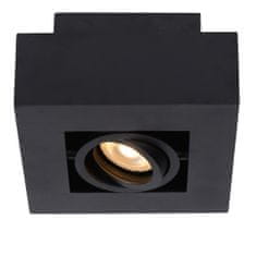 LUCIDE XIRAX - Stropné bodové svietidlo - LED tlmené až teplé - GU10 - 1x5W 2200K/3000K - čierne