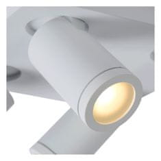 LUCIDE TAYLOR - Stropné bodové svietidlo Kúpeľňa - LED Dim to warm - GU10 - 4x5W 2200K/3000K - IP44 - White