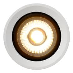 LUCIDE FEDLER - Stropné bodové svietidlo - Ø 12 cm - LED Dim to warm - GU10 - 1x12W 2200K/3000K - White