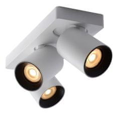 LUCIDE NIGEL - Stropné bodové svietidlo - LED Dim to warm - GU10 - 3x5W 2200K/3000K - White