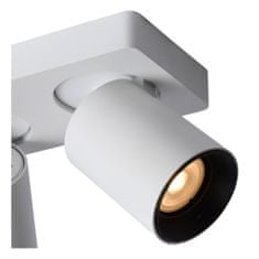 LUCIDE NIGEL - Stropné bodové svietidlo - LED Dim to warm - GU10 - 3x5W 2200K/3000K - White