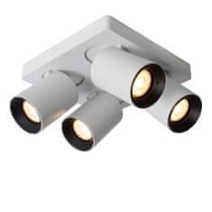 LUCIDE NIGEL - Stropné bodové svietidlo - LED Dim to warm - GU10 - 4x5W 2200K/3000K - White