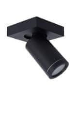 LUCIDE TAYLOR - Stropné bodové svietidlo Kúpeľňa - LED Dim to warm - GU10 - 1x5W 2200K/3000K - IP44 - Black