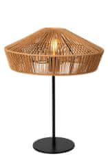 LUCIDE YUNKAI - Table lamp - Ø 40 cm - 1xE27 - Natural